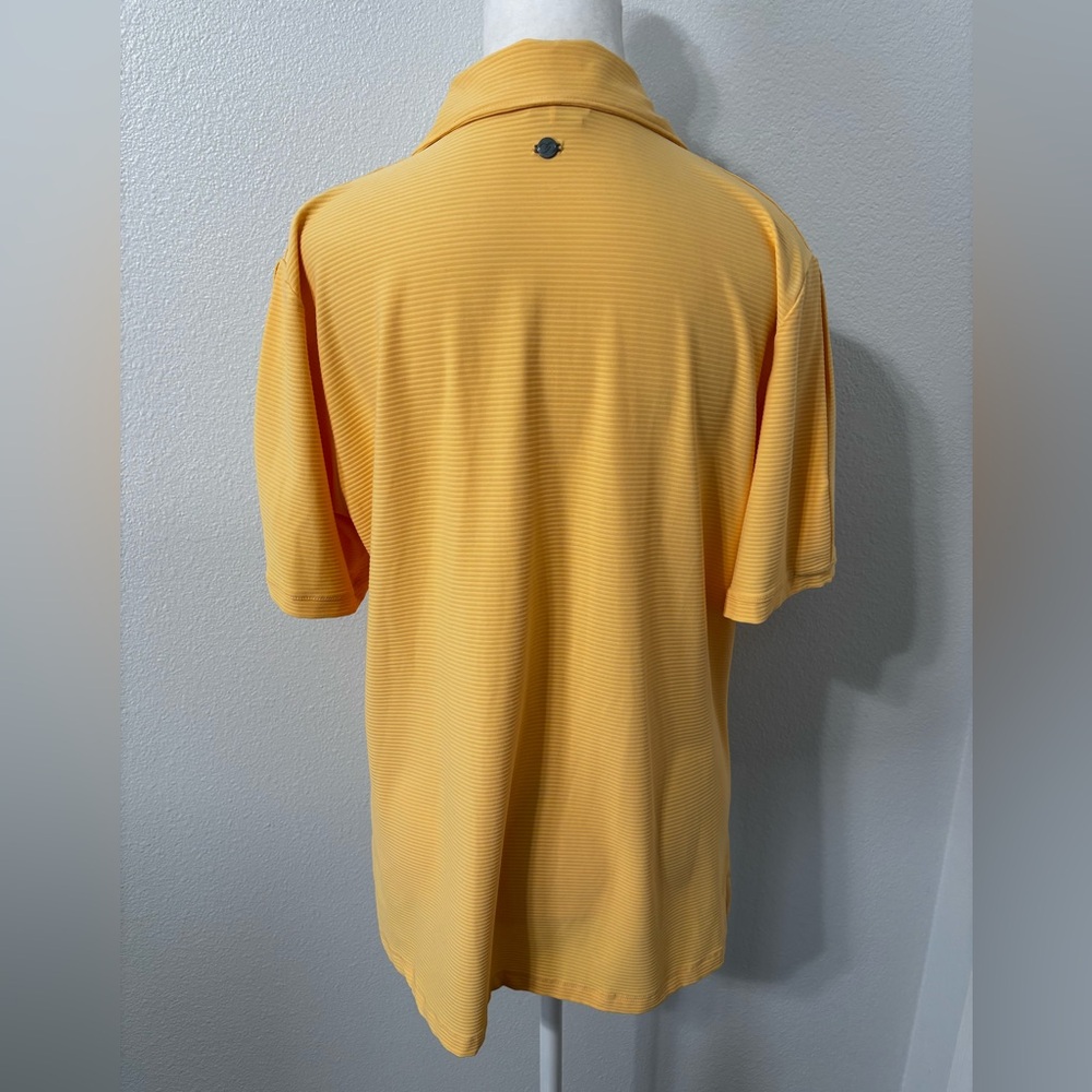 NWOT CALIA Women's Puff Sleeve Golf Polo Yellow SZ XL Athleisure Pickleball - Picture 7 of 10